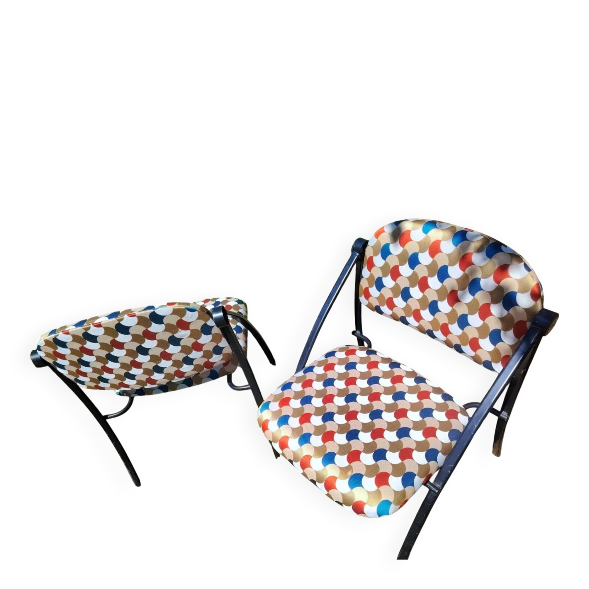 2 chairs from the 1980s