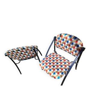 2 chaises année 1980