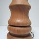 Lamp foot XL solid wood veined turned vintage