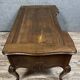 Curved Provençal Louis XV style desk in carved walnut circa 1880