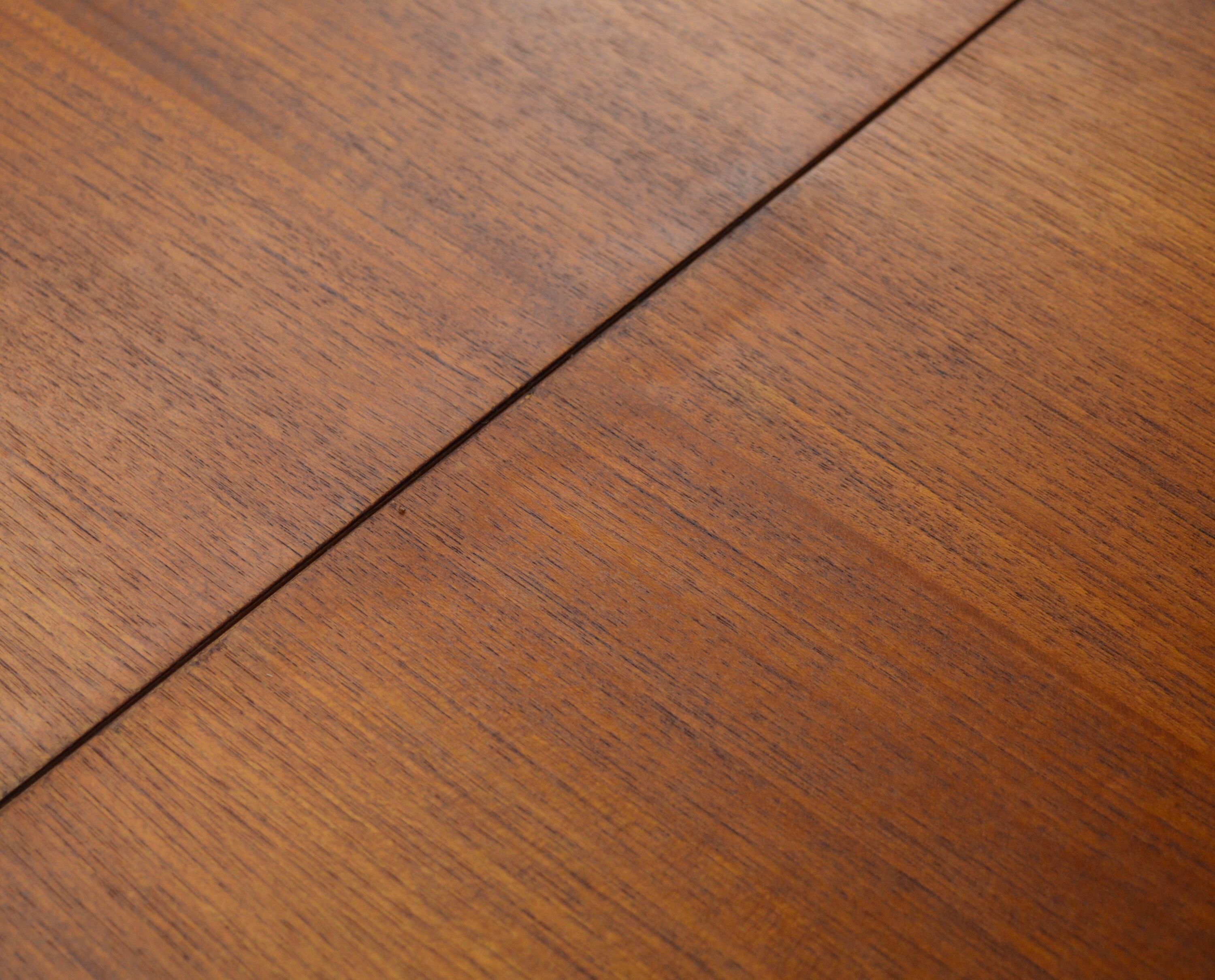 Mid Century Teak Dinning Table by D-Scan