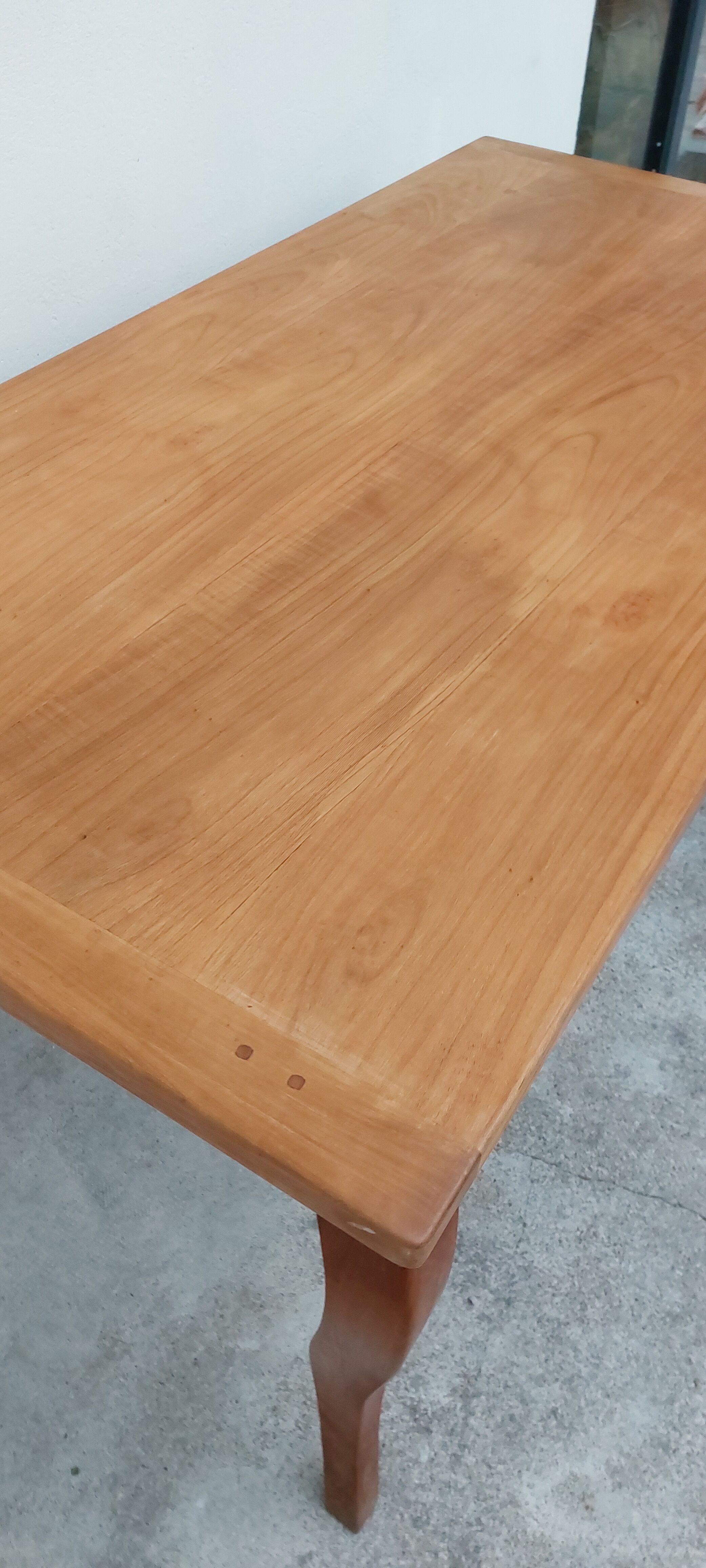 Louis XV style Farm Table in cherry wood