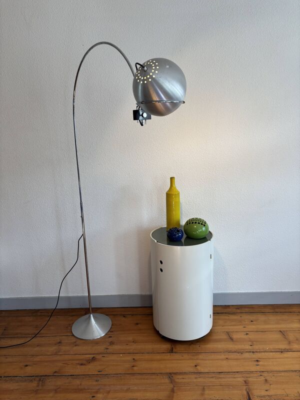 Lampadaire Space Age eyeball Goffredo Reggiani 1970