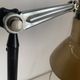 Lampe vintage 1950 architecte Super Chrome champagne - 55 cm