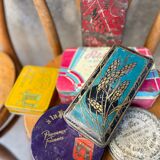 Old metal box "Bergamot de Nancy"