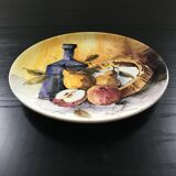 Plat décor nature morte