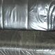 Vintage black leather sofa