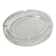 Crystal Glass Ashtray, Mid-Century Round Ashtray / Italy / 1960s