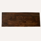 19th century Syrian, mother of pearl inlay marquetry wedding cabinet or chest
