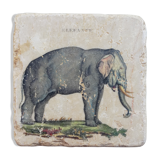 Marble coasters, elephant décor