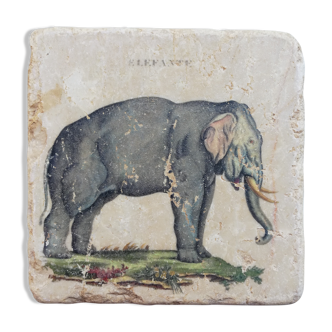 Marble coasters, elephant décor