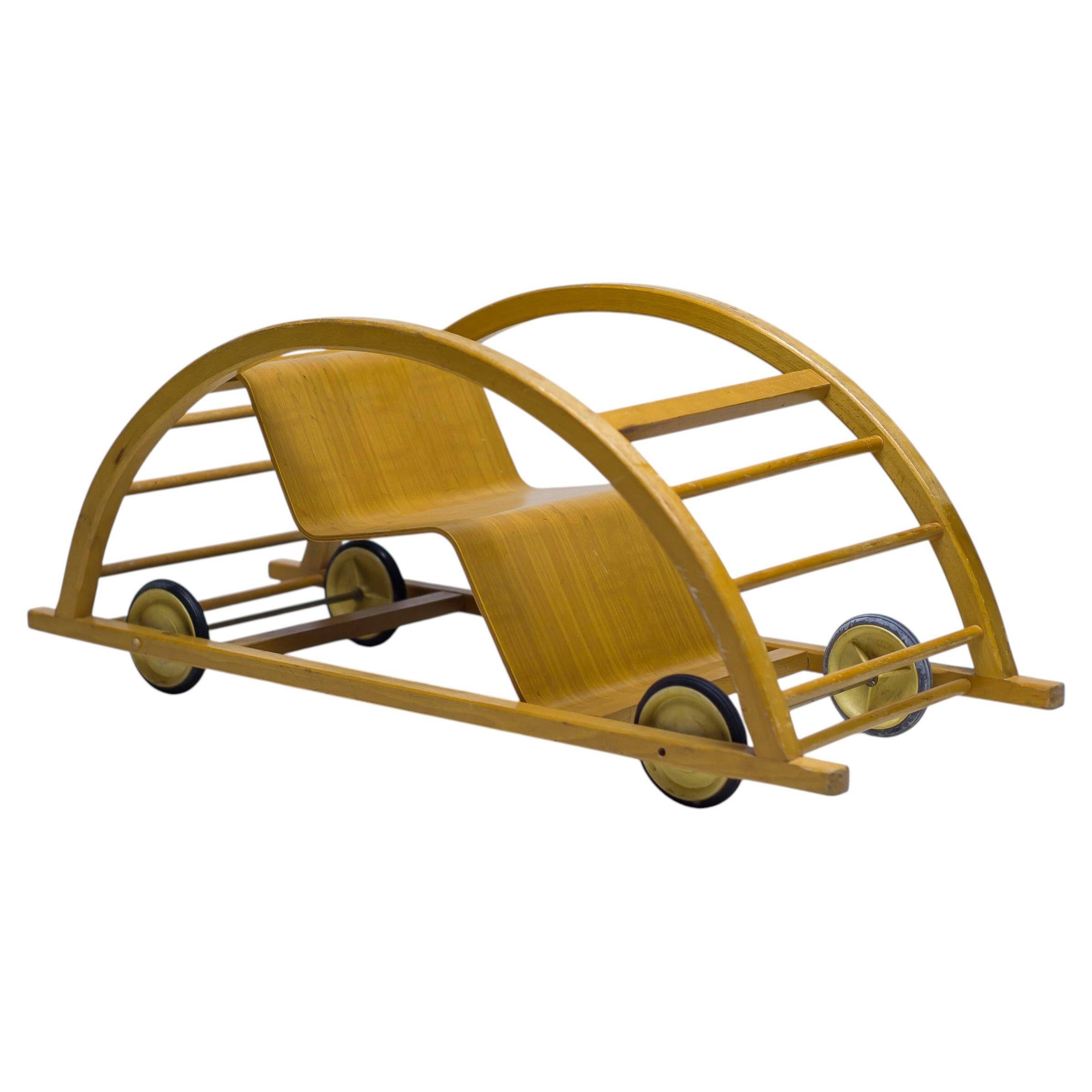 "Rocking cart" - The legendary German "rocking cart" (circa 1955)