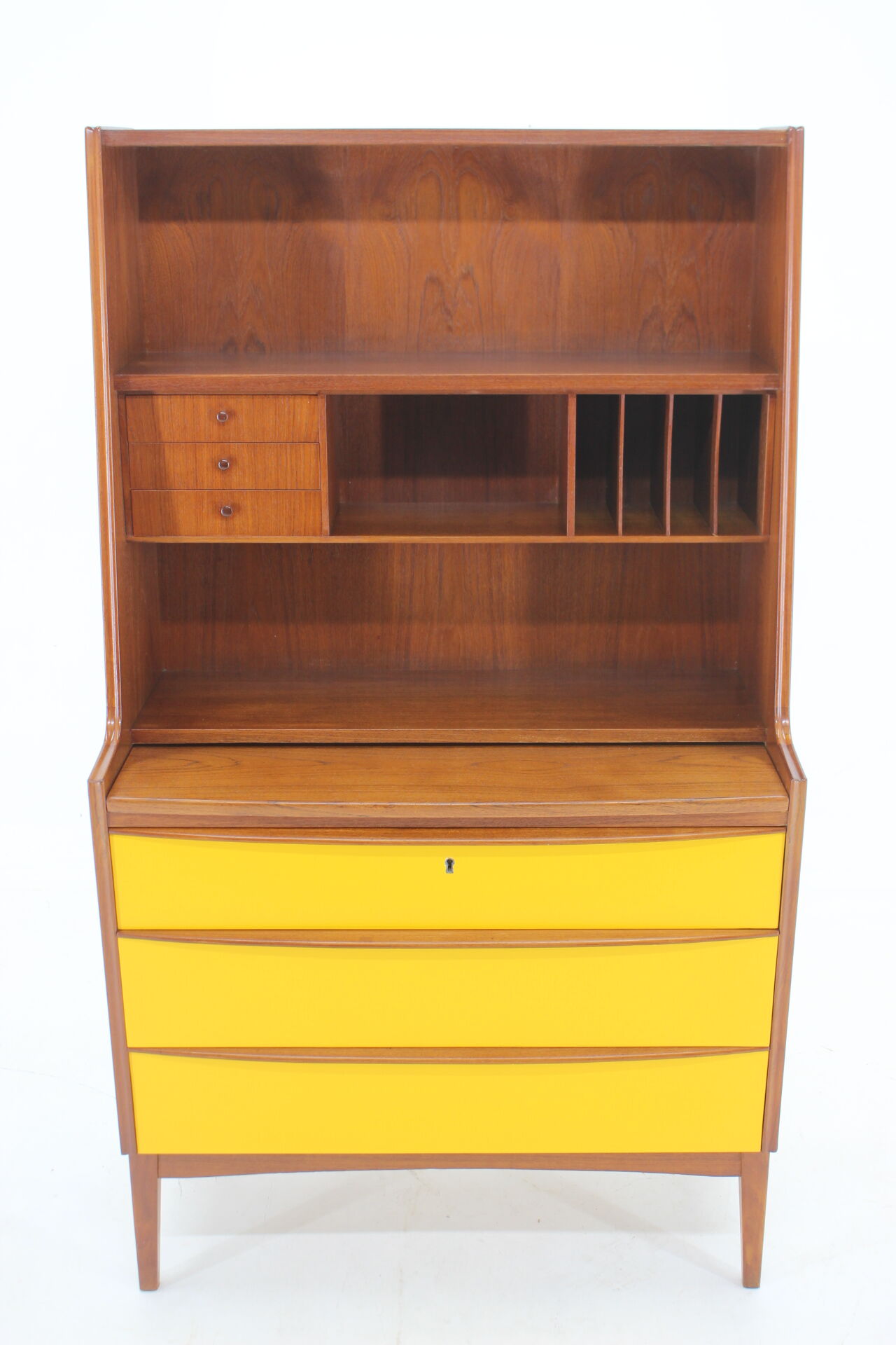 Danish teak writing cabinet 1960