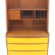 Danish teak writing cabinet 1960