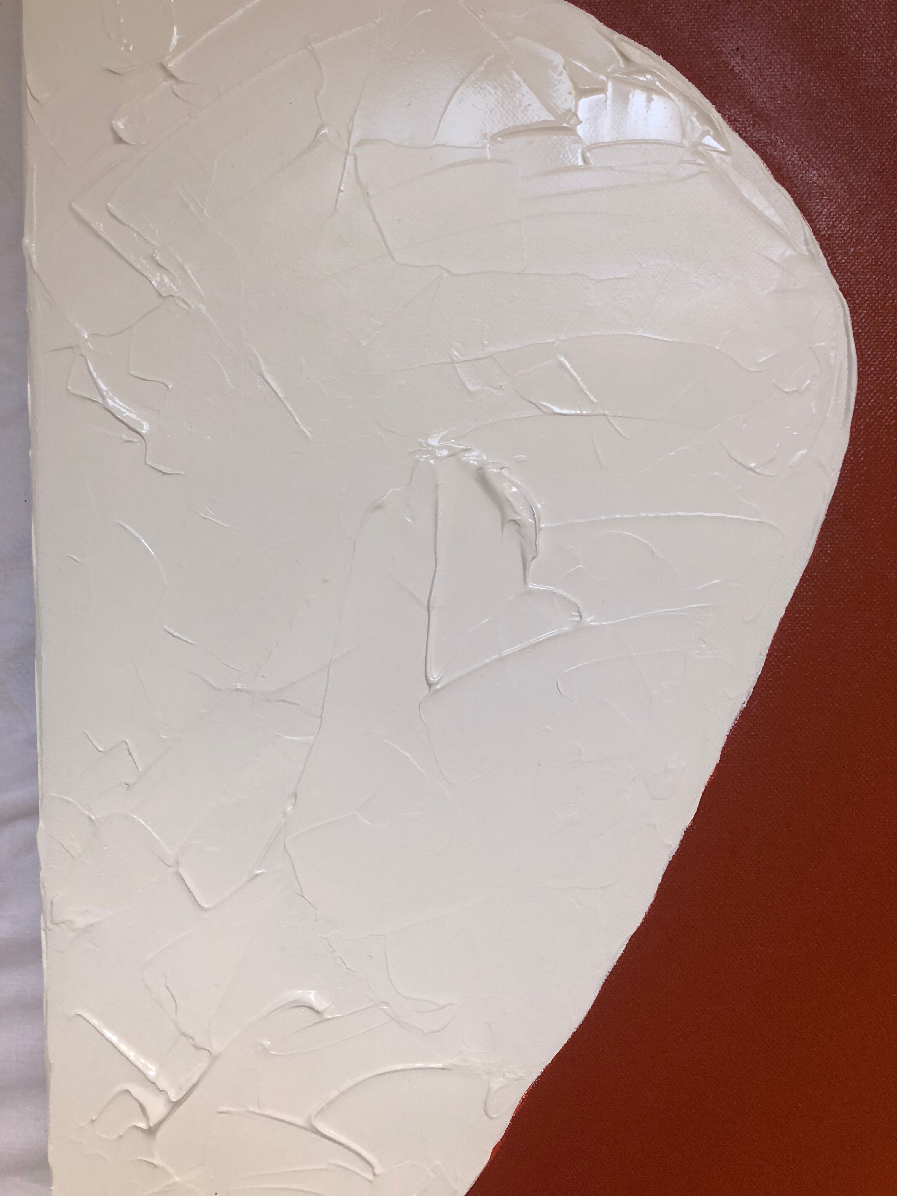 Set of two rusty canvases