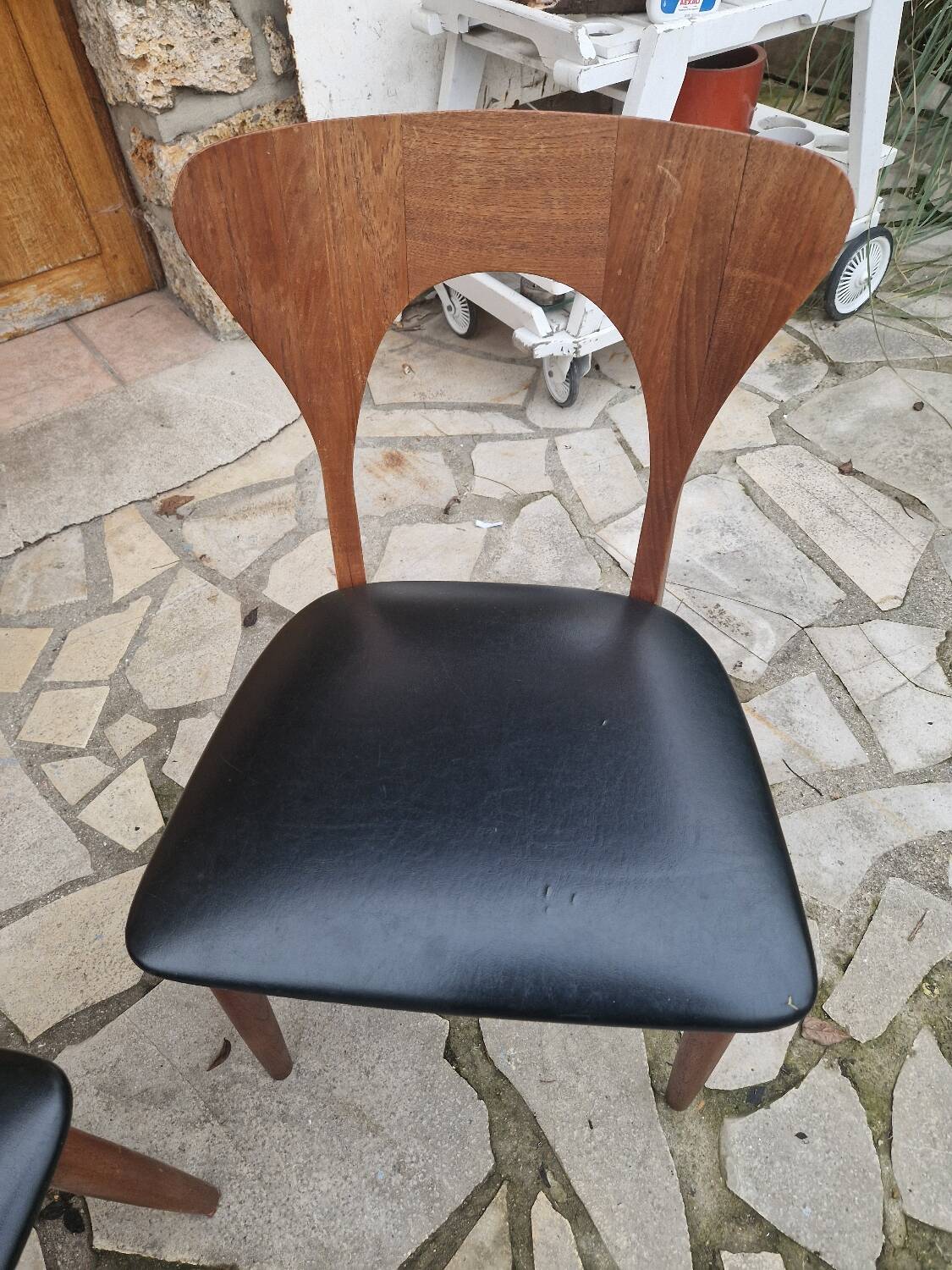 Chaise scandinave Peter Niels Koefoed vintage