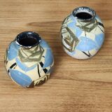 Pair of ceramic vases by Louis Giraud