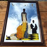Miroir sérigraphié Vogue