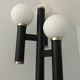 Lamppost design opaline marble 1960s