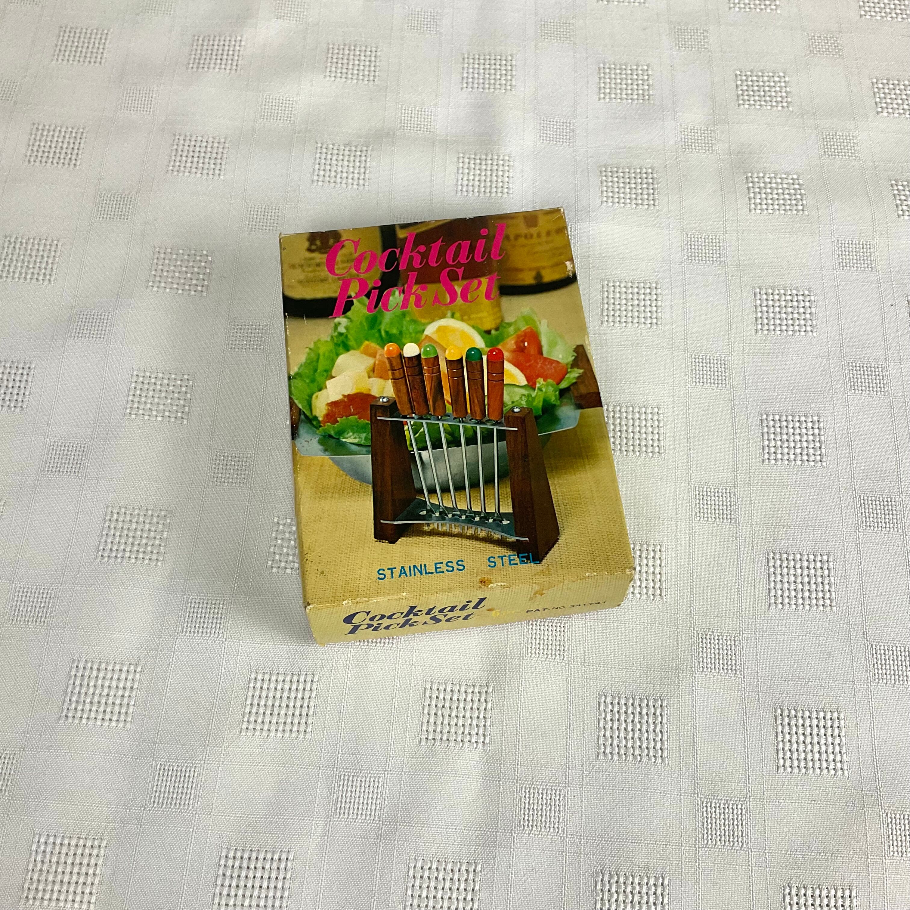 Vintage cocktail picks "cocktail pick set"