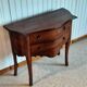 Pretty 2-drawer console chest of drawers - curved legs - Louis XVI imitation