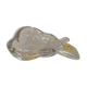 Crystal pear-shaped ashtray and pocket tray Vannes le Chatel