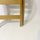 Vintage design solid wood scissor chairs from the 1970s