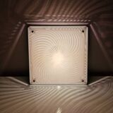 Massive Belgium 80s vintage square light