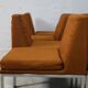 Ensemble de 10 chauffeuses de Louis Baillon, édition Planforms formant canapé modulable, circa 1950