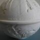 old Limoges Deshoulières porcelain tealight holder