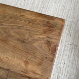 Farmhouse table in oak and walnut 2m