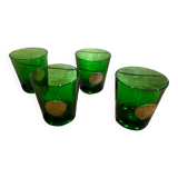 Set of 4 Dubonnet glasses