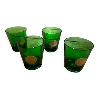 Lot de 4 verres Dubonnet