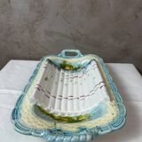 Asparagus dish with a sauce