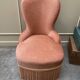 pink frog chair