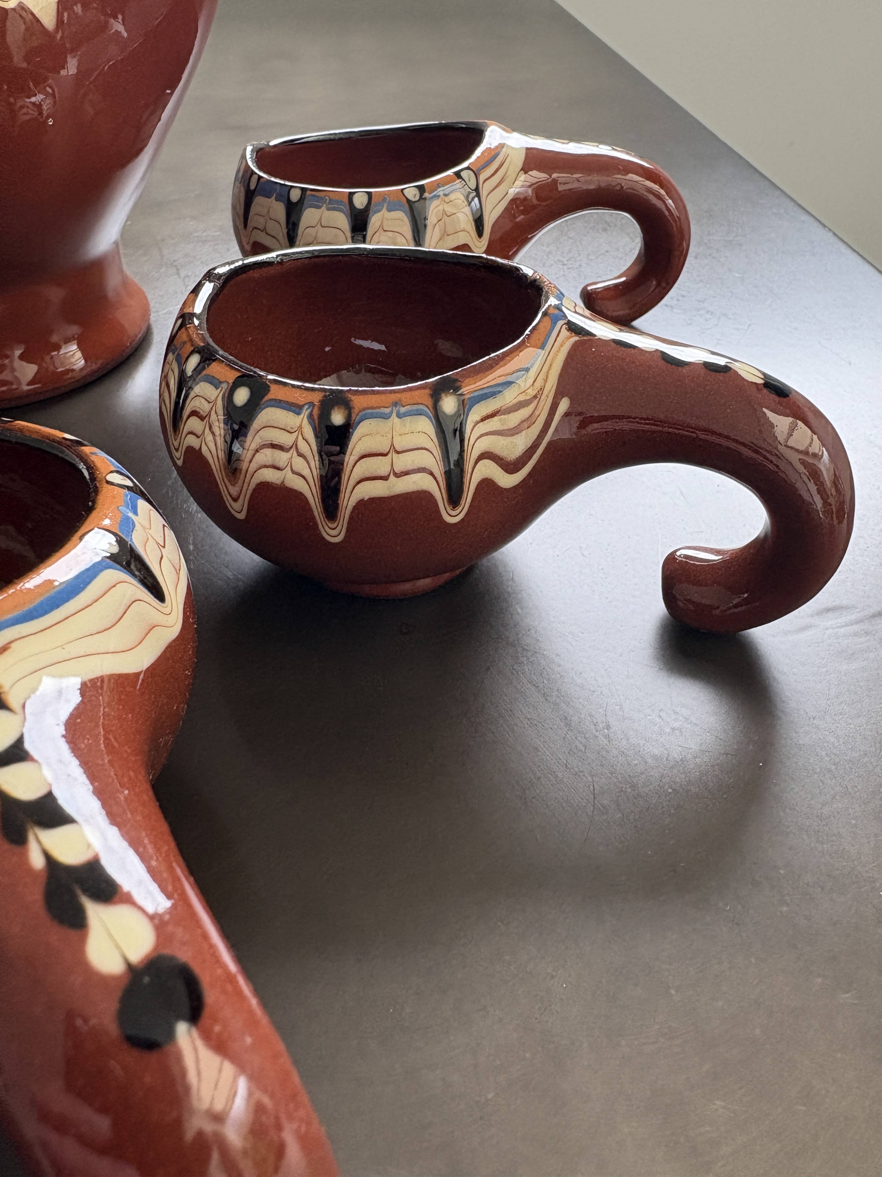 Vintage Bulgarian Drinks Set