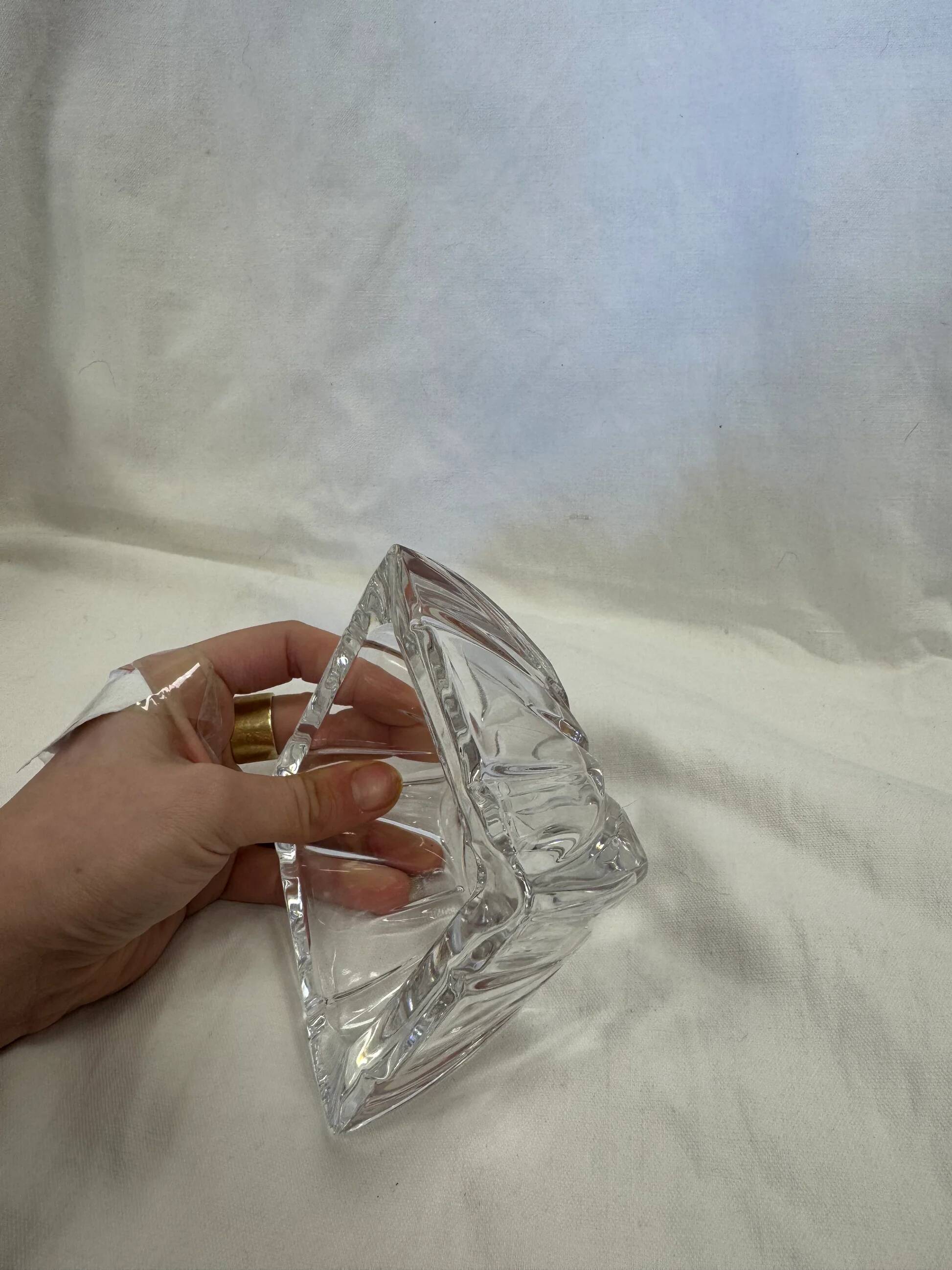 Crystal ashtray