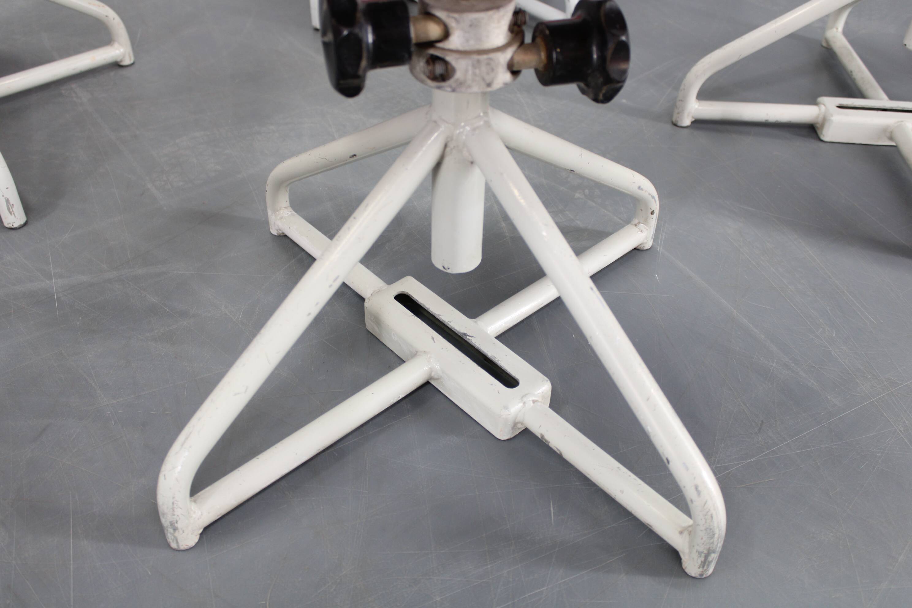 1960s Miroslav Navratil Set of Eight Fiberglass Chairs for Vertex, Czechosl