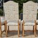 4 chairs Louis XIII called Sheep's Bone