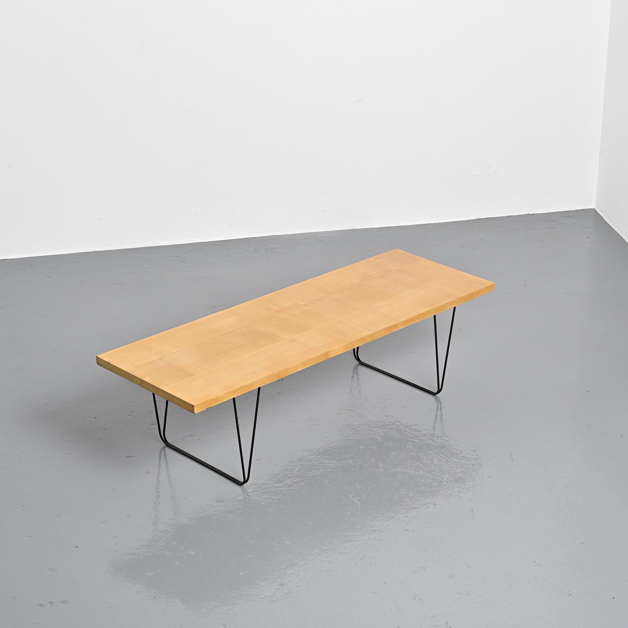 CM 191 coffee table by Pierre Paulin, Thonet 1959