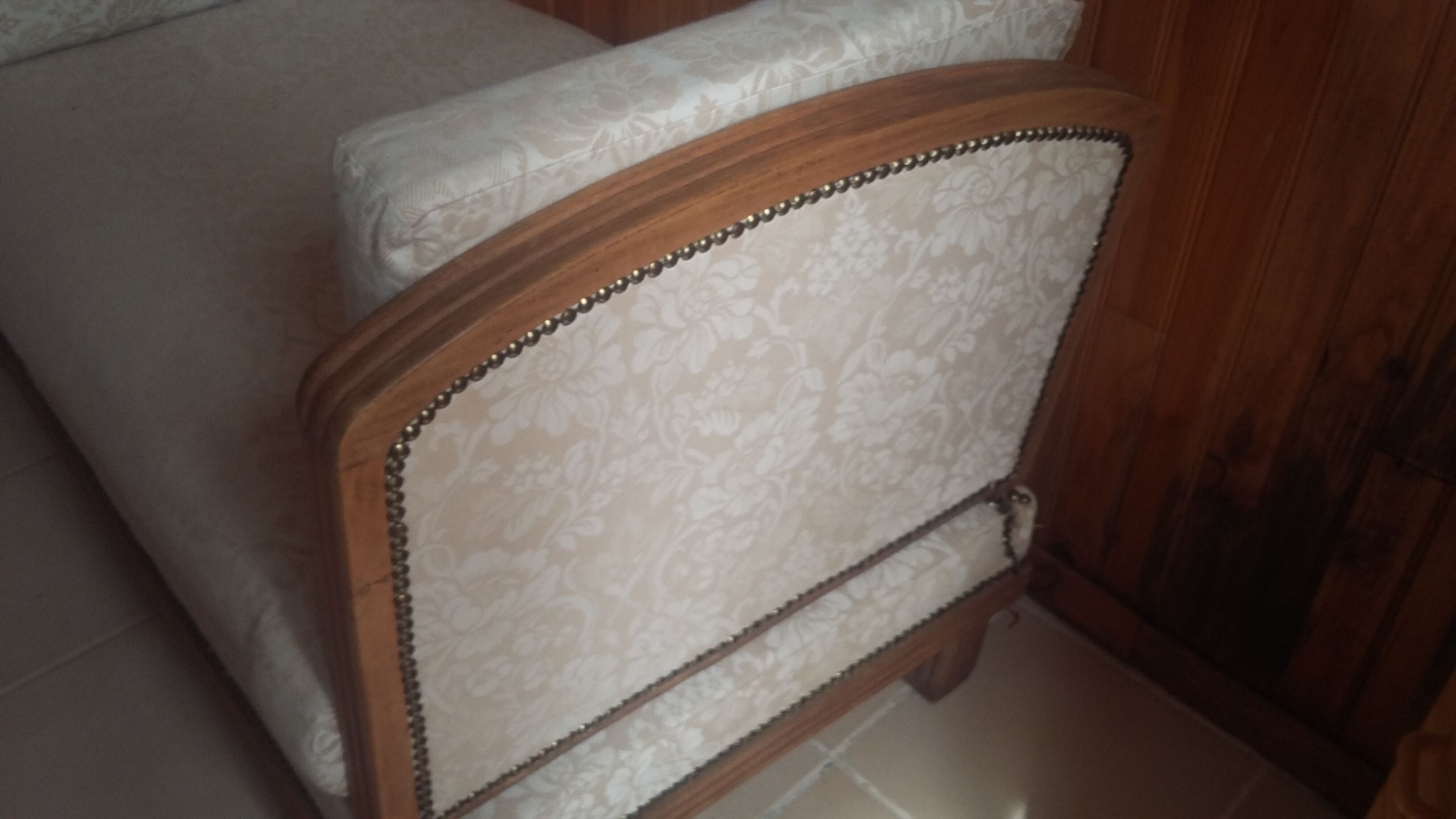 Chaise couch has the former