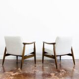 Mid-century armchairs GFM-87 by J. Kędziorek, GFM, Poland, 1960s, set of 2