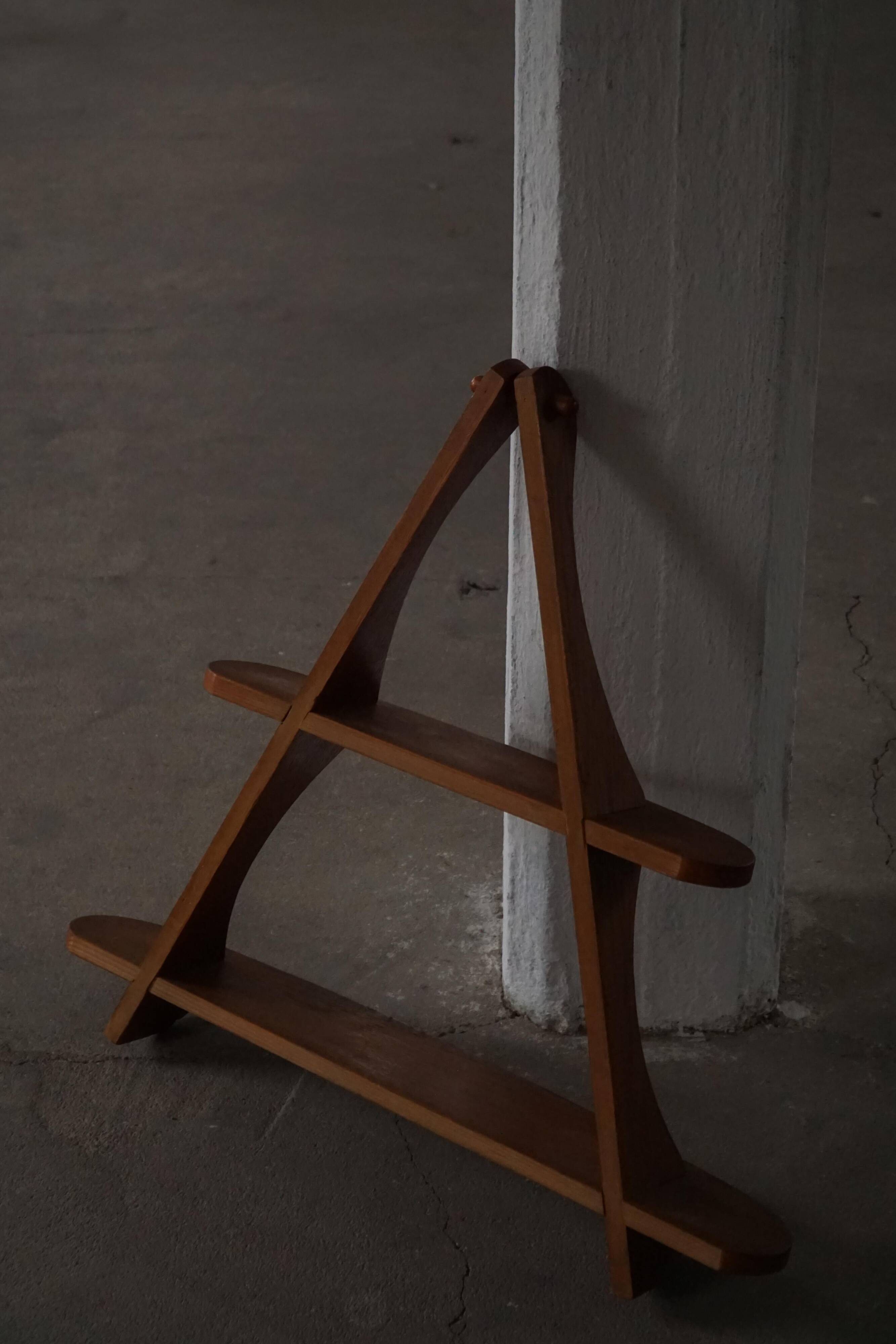 Mid-century modern Danish wall shelf "Amager" in teak, 1960s.