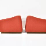 Pair of Italian armchairs, 1970s