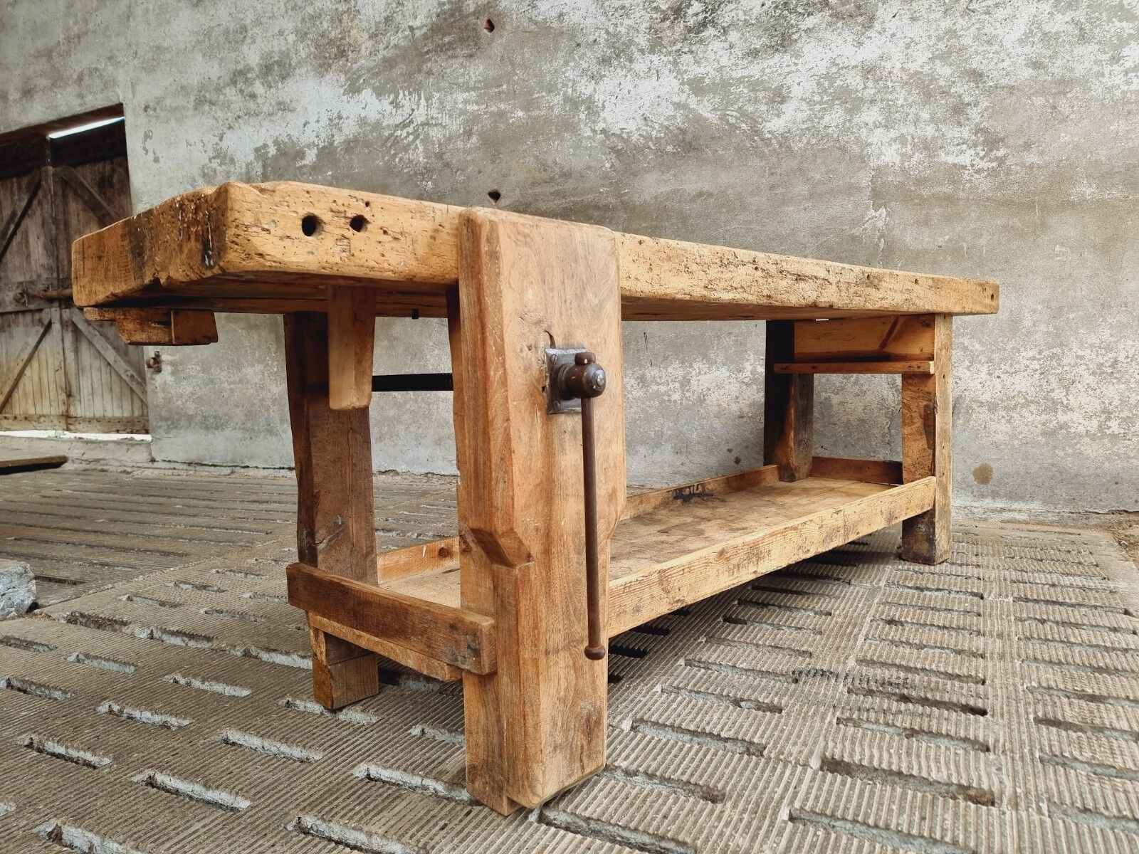 Antique workbench