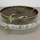 Large 40cm Murano Ice Glass Flushmount Wall Light by Hillebrand Leuchten, 1