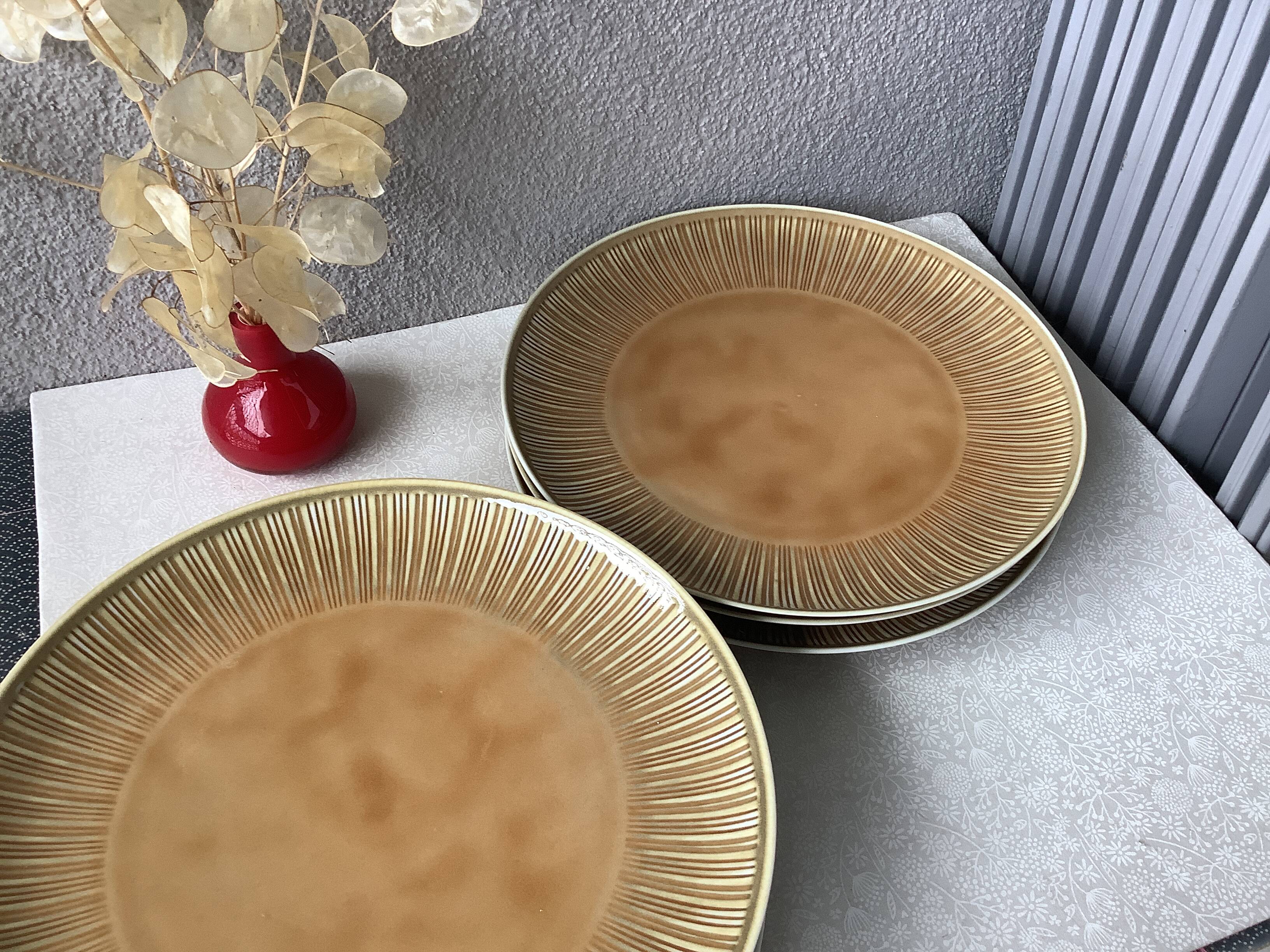 Hutschenreuther Germany plates - contemporary design - 26 cm