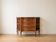 Louis XV style wooden commode with side shelves