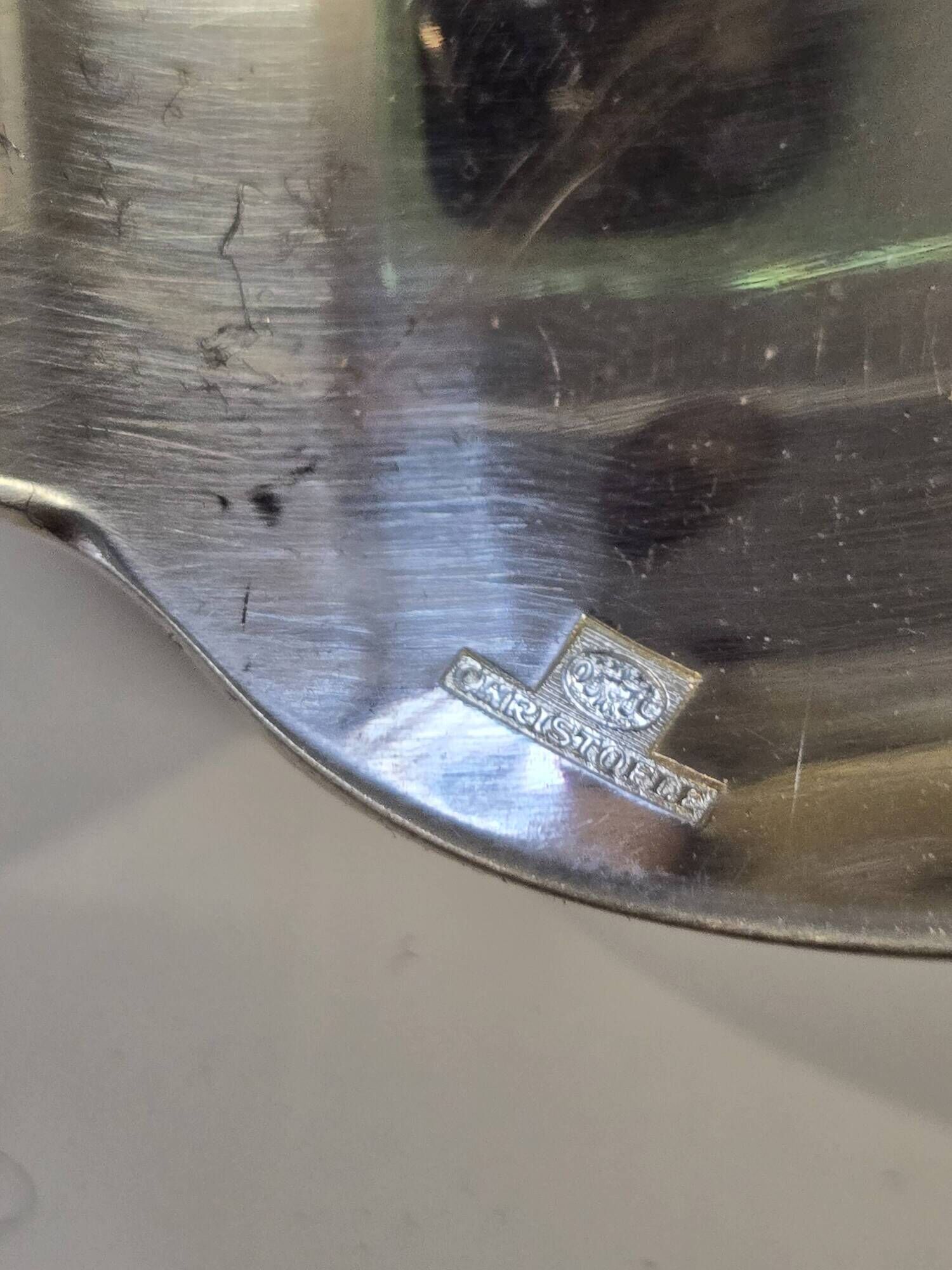 Christofle cutlery in silver metal 20 pieces mid-20th century