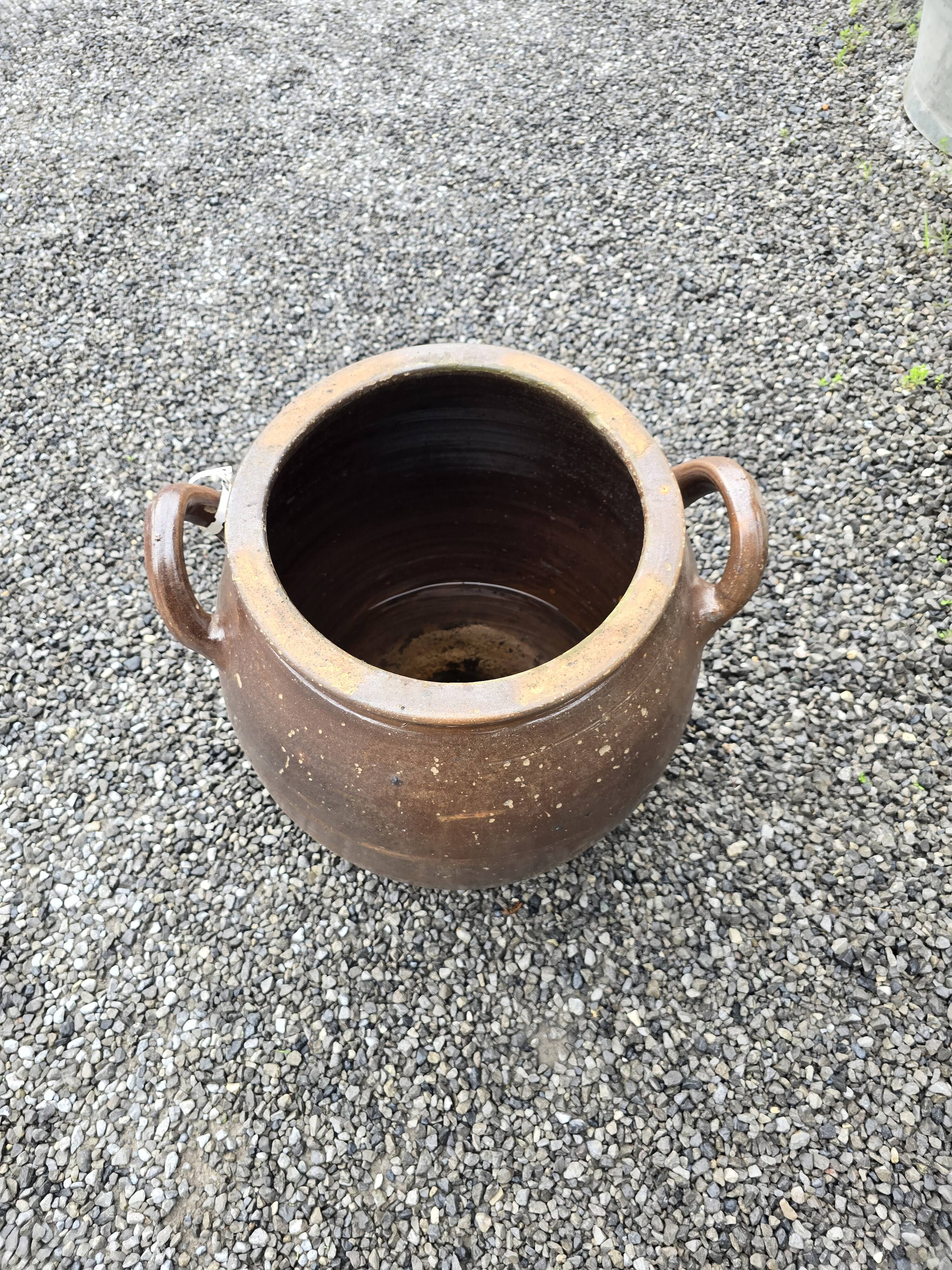 80 liter stoneware salt pan